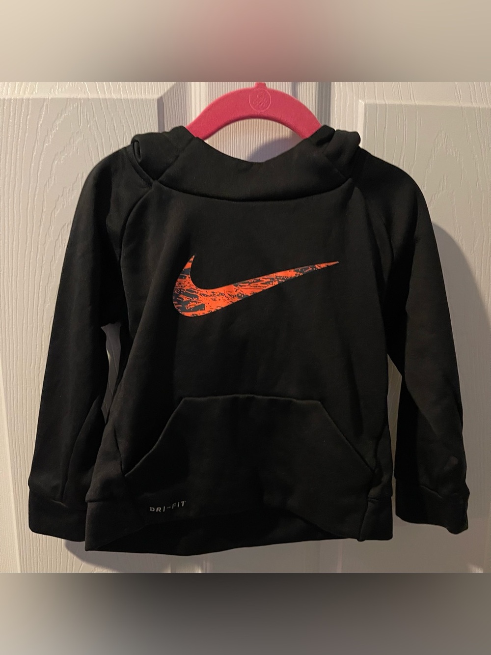 Nike boys 2T black hoodie Dri-Fit